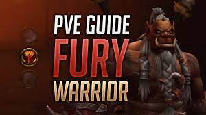 Fury Warrior Pve Guide For Bfa Patch Best Talents Stats Azerite Traits Rotation Macros Youtube