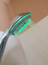 World S Only Color Changing Led Shower Combo With Chrome Face Powered By Running Water No Batteries Matchi Shower Routine Shower Head Reviews Shower Skin Care