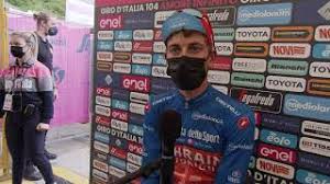 Roglic resists carapaz attack to keep vuelta lead as gaudu takes. Gino Mader Interview A L Arrivee Etape 8 Giro D Italia 2021 Youtube
