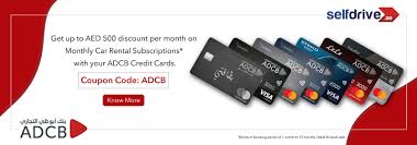 Get $200 bonus, up to 5% cash back, or no annual fee. Adcb Offers On Monthly Car Rental Get Upto Aed 500 Discount Per Month On Car Rental Subscriptions On All Adcb Credit Cards Adcb Rent A Car Discount