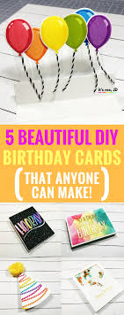 I'm not sure where the idea for this folded card came from.it's pretty safe to say i didn't come up with it on my own. 5 Beautiful Diy Birthday Card Ideas That Anyone Can Make