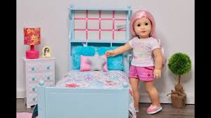 Find great deals on ebay for 18 inch doll bunk bed. American Girl Doll Beds Bedding Sets Youtube