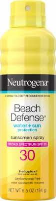 Neutrogena Beach Defense Sunscreen Spray Spf 30 6 5 Oz Baker S