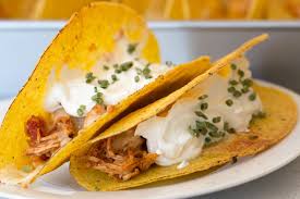 Oven Baked Easy Chicken Tacos Recipe With Rotisserie Chicken Recipe Baked Chicken Tacos Oven Baked Chicken Chicken Tacos Recipe Easy