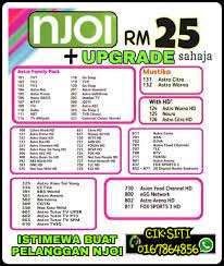 Njoi launched of its first hd channel, channel 300 (xi yue hd), on 1 february 2015. Njoi Upgrade Promotion Adakah Daftar Astro Njoi Facebook