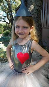 Diy Wizard Of Oz Tin Man Costume For Girls Tin Man Costumes Book Week Costume Girl Costumes