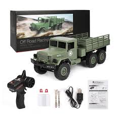 Us 30 21 18 Off 2018 New Wpl B 16 Off Road Rc Military Truck Kit 1 16 2 4g 4wd Rock Crawler Army Car In Rc Trucks From Toys Hobbies On Aliexpress
