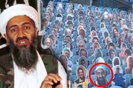 Forces on may 2, 2011. Skandal Im Fussballstadion Osama Bin Laden Auf Der Tribune Tag24