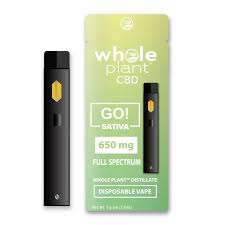 Sativa Disposable Vape Pen - GO! - Buy Online Now - Whole Plant™ CBD