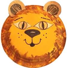 Fold several sheets of newspaper into long bands. Paper Plate Animal Crafts