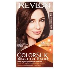 Revlon Colorsilk Beautiful Color Permanent Hair Dye With Keratin 100 Gray Coverage Ammonia Free 37 Dark Golden Brown Walmart Com Hair Color Revlon Colorsilk Brunette Hair Color