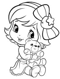 Baby Strawberry Strawberry Shortcake Coloring Pages Cute Coloring Pages Cartoon Coloring Pages