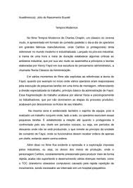 O filme faz várias críticas ao tratamento à classe trabalhadora e aos burgueses, donos dos meios de. Analise Critica Do Filme Tempos Modernos Studocu