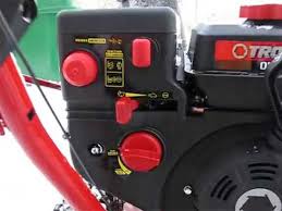 On very cold days, this unit has an electric start, as noted above. How To Stop Shut Down Troy Bilt Snow Thrower Troy Bilt 2410 Snow Thrower Youtube
