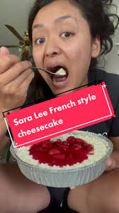 Sara Kee French Cheesecake