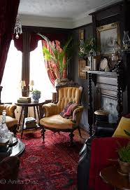 Victorian Spring Home Tour In 2020 Gothic Living Rooms Victorian Living Room Victorian Rooms