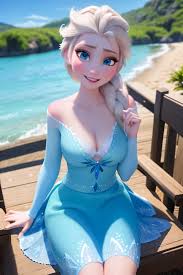 Elsa nude porn - SeaArt AI