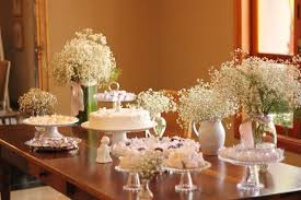 Opting for pumpkin centerpieces or other seasonal, simple table decorations is fine, but so is doing something interactive, or creating a centerpiece that works for any season. Christening Table Decoration Ideas Christening Table Decorations Baptism Table Decorations Christening Table Decorations Table Decorations