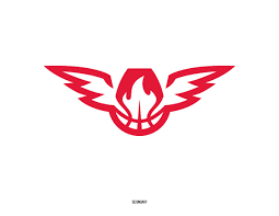 Atlanta hawks nba applique banner flag (44x28) png image with transparent background. Atlanta Hawks Unveil New Primary Secondary Logos Peachtree Hoops