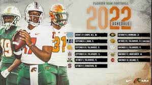 Famu Schedule 2022 Rattlers Announce 2022 Football Schedule - Florida A&M