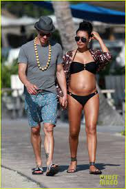 Naya Rivera Displays Her Growing Baby Bump in a Bikini!: Photo 3351743 |  Bikini, Naya Rivera, Ryan Dorsey Photos | Just Jared: Entertainment News