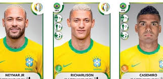 A lista de convocados de tite conta com três atletas que atuam no brasil: Album De Figurinhas Da Copa America Como Esta A Selecao Brasileira