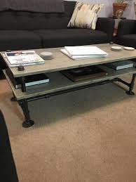 The rustic feel of our industrial black steel pipe and black malleable iron fittings matched with any beautiful table top lets you create an affordable, authentic table you can complete over a weekend. Weekend Project Iron Pipe Coffee Table Crafts