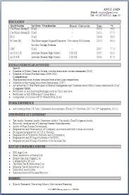 Sample template example of beautiful excellent professional cv format for final year engineering students. 98 Attractive Resume Format For Freshers Free Download