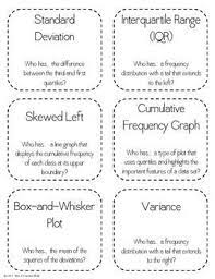 Descriptive Statistics I Have Who Has Game Math Methods Statistics Math Ap Statistics