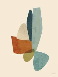 Mid Century Modern Art Art Print Set For Bedroom Abstract Etsy Modern Art Prints Mid Century Modern Art Art