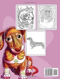 We have collected 37+ dachshund coloring page images of various designs for you to color. Amazon Com Dachshund Coloring Book For Adults Dog And Puppy Coloring Book Easy Fun Beautiful Coloring Pages 9781986625128 Kodomo Publishing Books
