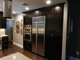 Espresso Cabinets Is A Dark Kitchen Cabinet But Very Elegant Yelp Espresso Cabinets Espresso Kitchen Cabinets Kitchen Cabinets And Granite