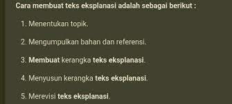 Teks ulasan yang mengulas sejenis buku, novel, karya tulis yang dikenal dengan resensi. Jelaskan Langkah Langkah Menulis Teks Eksplanasi Cara Golden