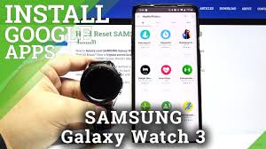 Here's how to download apps on your samsung device from sources other than the google play store. How To Install Apps In Samsung Galaxy Watch 3 Download Application Youtube