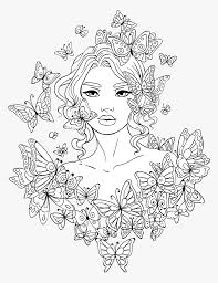Create color palettes with the color wheel or image, browse thousands of color combinations from the adobe color community. Woman Coloring Pages For Teens Girl Colouring Pages For Adults Hd Png Download Transparent Png Image Pngitem