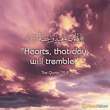 Hearts That Day Will Tremble Quran Judgementday Islam Quran Quotes Quran Verses Quran Quotes Verses