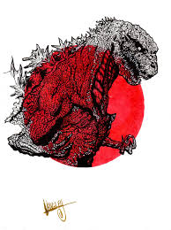 02.04.2016 · 2016 godzilla gojira shin wallpaper resurgence wallpaperdesktop. Shin Godzilla 9x12 Original Artwork With Artist S Etsy Godzilla Wallpaper Godzilla Kaiju Design