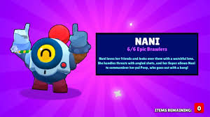 So when playing with her, it is best to play her in brawl ball and present plunder because of her amazing speed. Nouveau Brawler Nani Vs Tous Les Autres Brawlers De Brawl Stars Mise A Jour Youtube