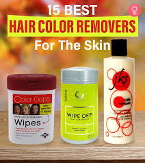 It removes the dead skin and the abrasive effect clears off the stain. 15 Best Hair Color Removers For The Skin