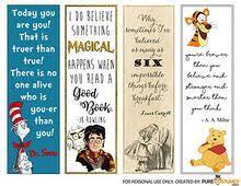 14 free printable bookmarks to brighten up your books