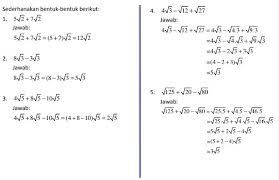 Bilangan eksponen pengertian sifat fungsi rumus contoh. Contoh Soal Bentuk Akar Eksponen Logaritma Dan Pengertiannya Dosenpintar Com