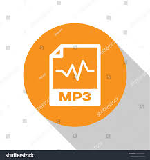 White Mp3 File Document Icon Download Mp3 Button Icon Isolated On White Background Mp3 Music Format Sign Mp3 Fil Icon Motion Graphics Animation Gaming Logos