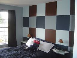 To paint a striped wall, use painters tape and a level to mark off equally spaced horizontal lines (be sure to apply the tape inside the edges of the traced lines). 24 Unusual Room Painting Schemes Ideas Room Paint Room Interior Wall Paint