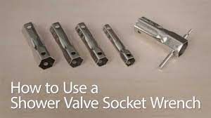 Made from a durable steel construction, it is specifically designed for removing hex tub and shower stems, bonnets and packing nuts. How To Use A Brasscraft Shower Valve Socket Wrench Youtube