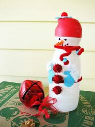 Trisha Brink Design Coffee Creamer Bottle Crafts Bottle Crafts Xmas Crafts
