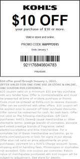 Pinned December 27th 10 Off 30 At Kohls Or Online Via Promo Code Happy2015 Coupon Via The Coupo Kohls Coupons Kohls Printable Coupons Promo Codes Online