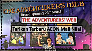 Tunjukkan kode tersebut ke kasir indomaret terdekat untuk melakukan. Adventurers Web Merupakan Tarikan Terbaru Aeon Mall Nilai Jejakakaula