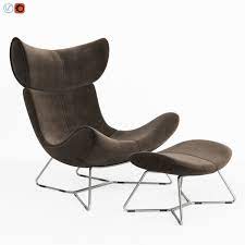 It comes with a wireframe or swivel base and optional footstool. Imola Chair Boconcept 3d Model Cgtrader