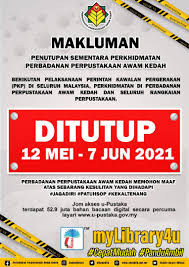 Laman web ini sesuai dilayari oleh semua jenis pelayar web dan resolusi terbaik adalah 1280. Perpustakaan Awam Jitra Makluman Penutupan Sementara Perkhidmatan Perbadanan Perpustakaan Awam Kedah Berikutan Pelaksanaan Perintah Kawalan Pergerakan Pkp Di Seluruh Malaysia Perkhidmatan Di Perbadanan Perpustakaan Awam Kedah Dan Seluruh