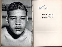 JOE LOUIS: AMERICAN World Heavyweight Boxing Champion 1946 Biogr. Margery  Miller
